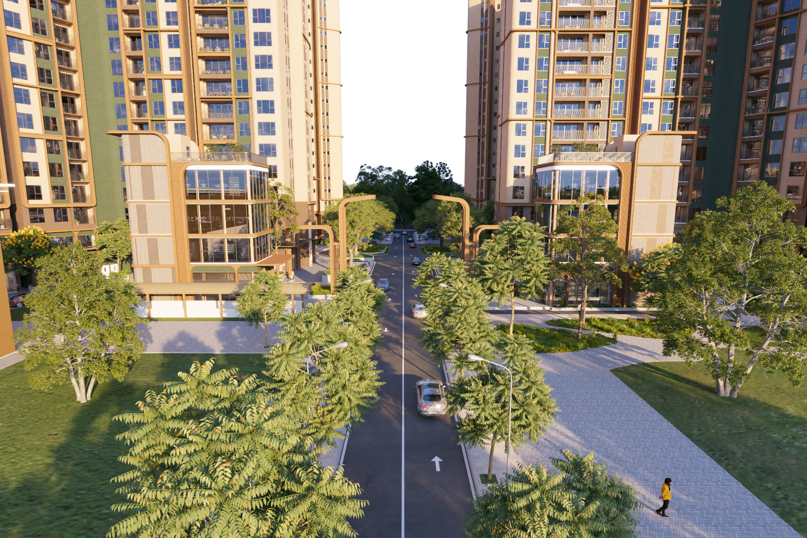 Phối cảnh Cổng trước Norton Park