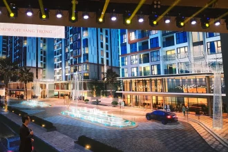 Bãi đậu xe Masteri Centre Point