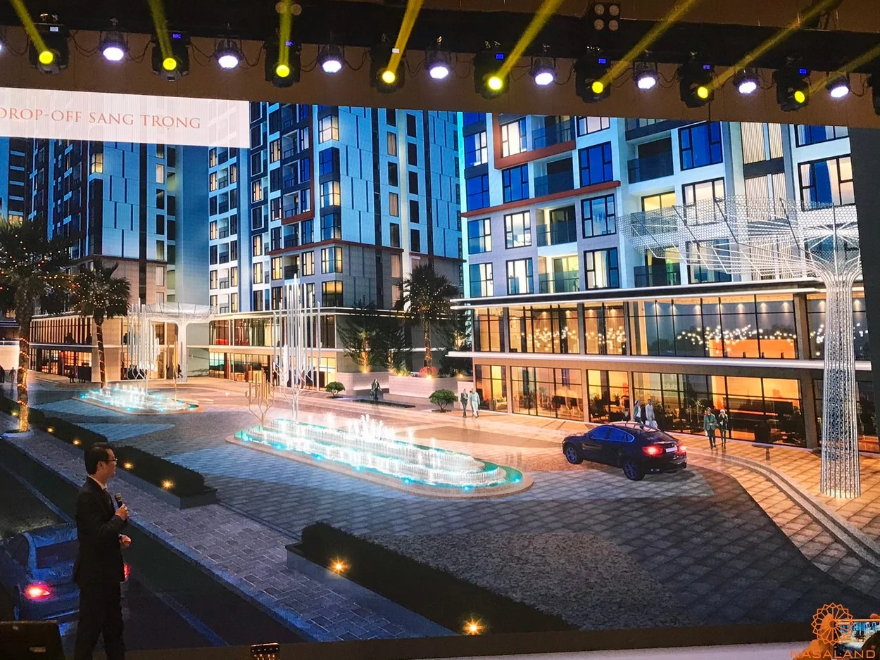 Bãi đậu xe Masteri Centre Point
