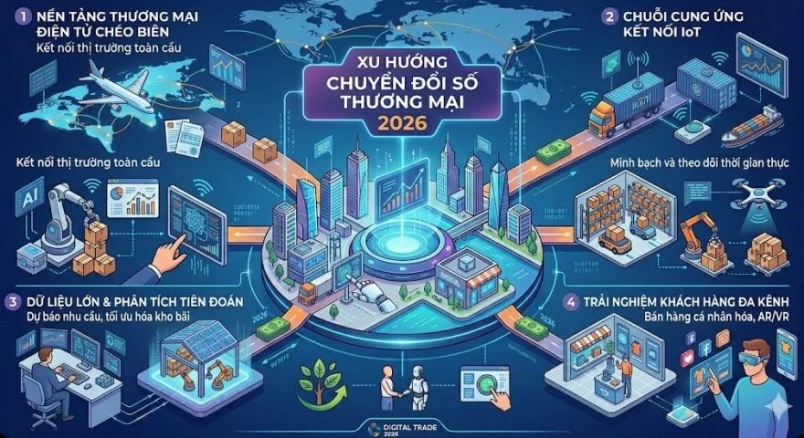Biểu đồ tăng trưởng bất động sản thương mại sau chuyển đổi số