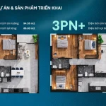 Phòng khách căn hộ TT Genesis với nội thất cao cấp