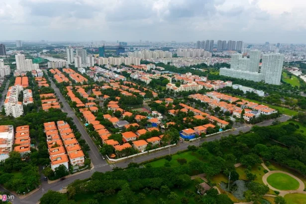 Toàn cảnh khu đô thị Nam Sài Gòn với hạ tầng hiện đại