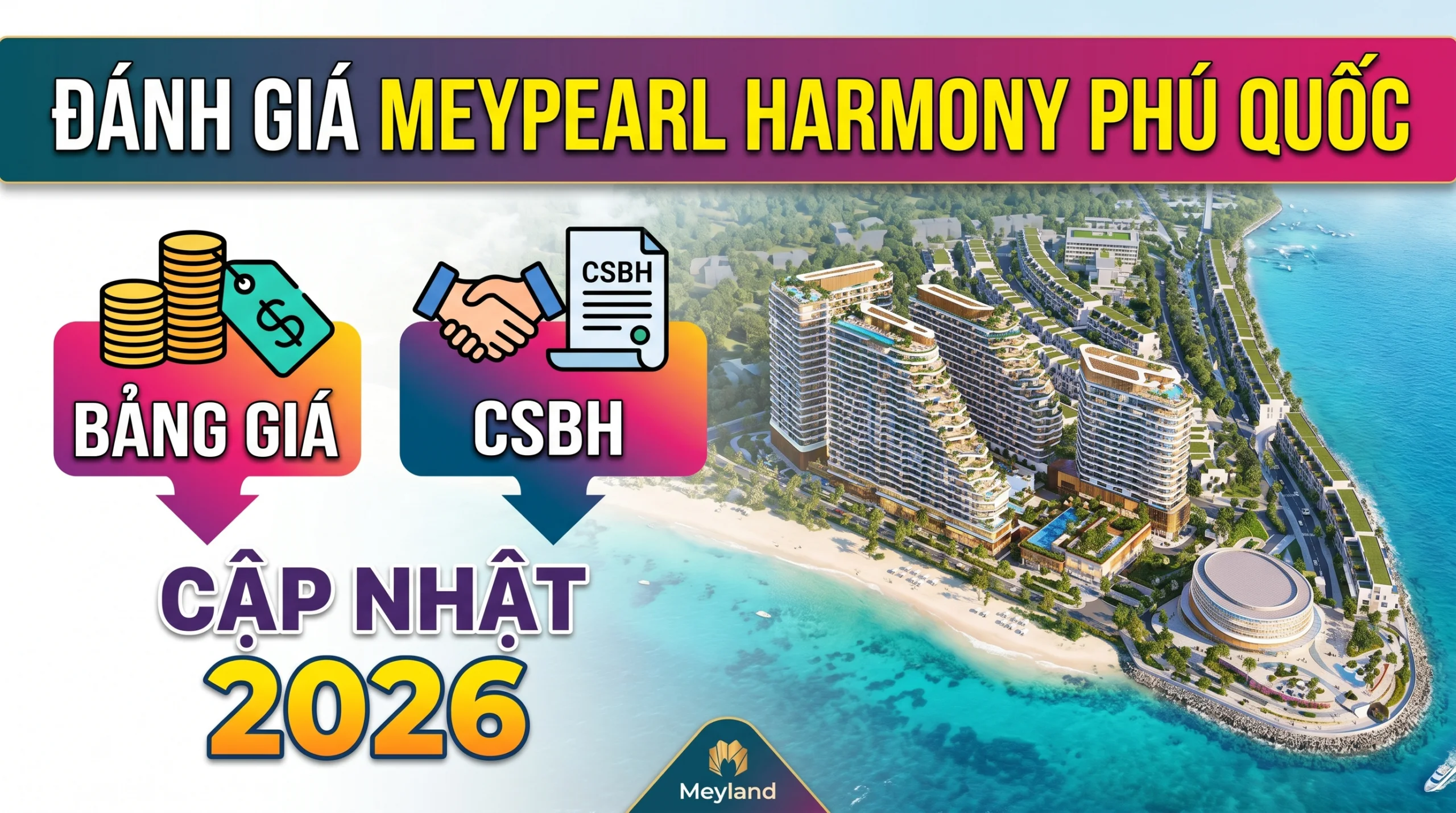 Bảng giá căn hộ Meypearl Harmony chi tiết