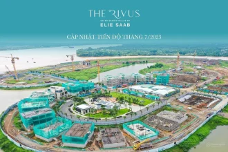 Phối cảnh tổng thể dự án The Rivus