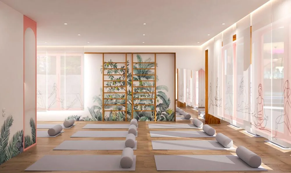 Phòng tập yoga thoáng đãng, yên tĩnh tại TT Genesis