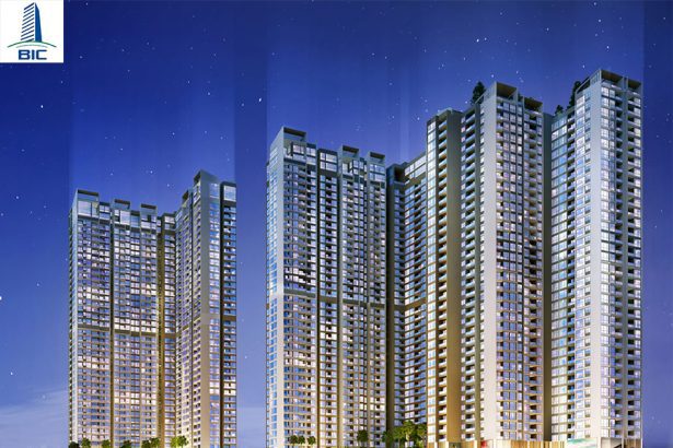Chung cư cao tầng hiện đại tại thành phố lớn