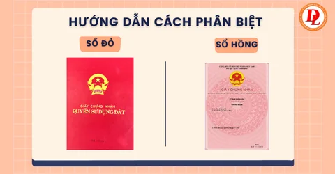 So sánh sổ đỏ và sổ hồng