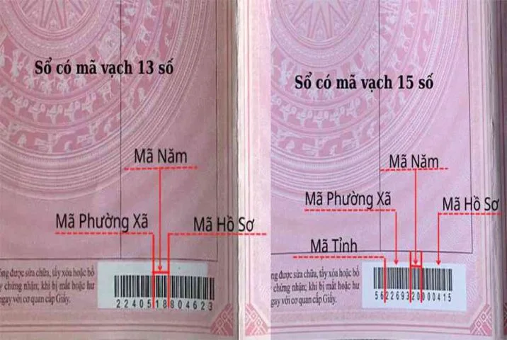 Hình ảnh so sánh sổ hồng thật và giả