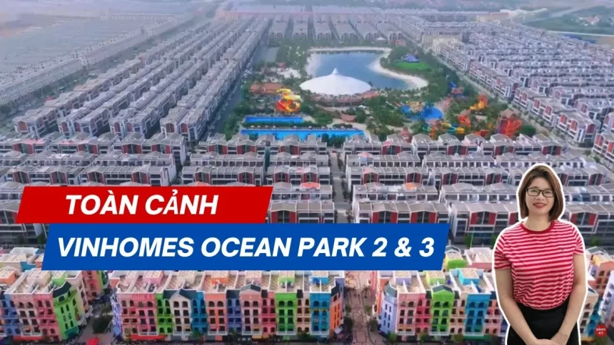 Toàn cảnh Tháp The Lucis (TT Genesis) tại Vinhomes Ocean Park