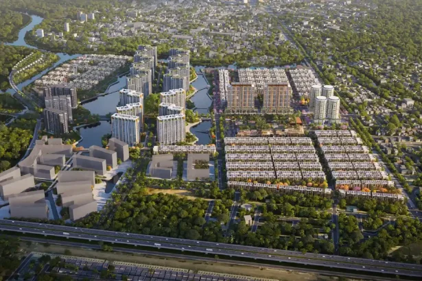 Phối cảnh tổng thể The Global City