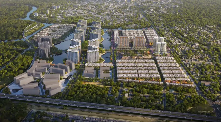 Phối cảnh tổng thể The Global City