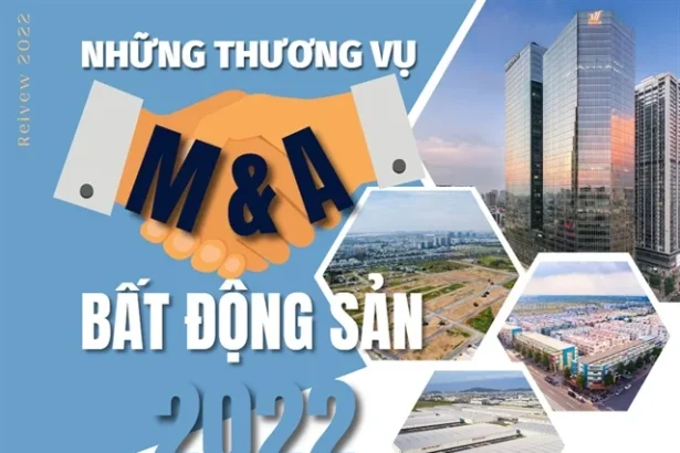 Biểu đồ các thương vụ M&A bất động sản nổi bật tại Việt Nam