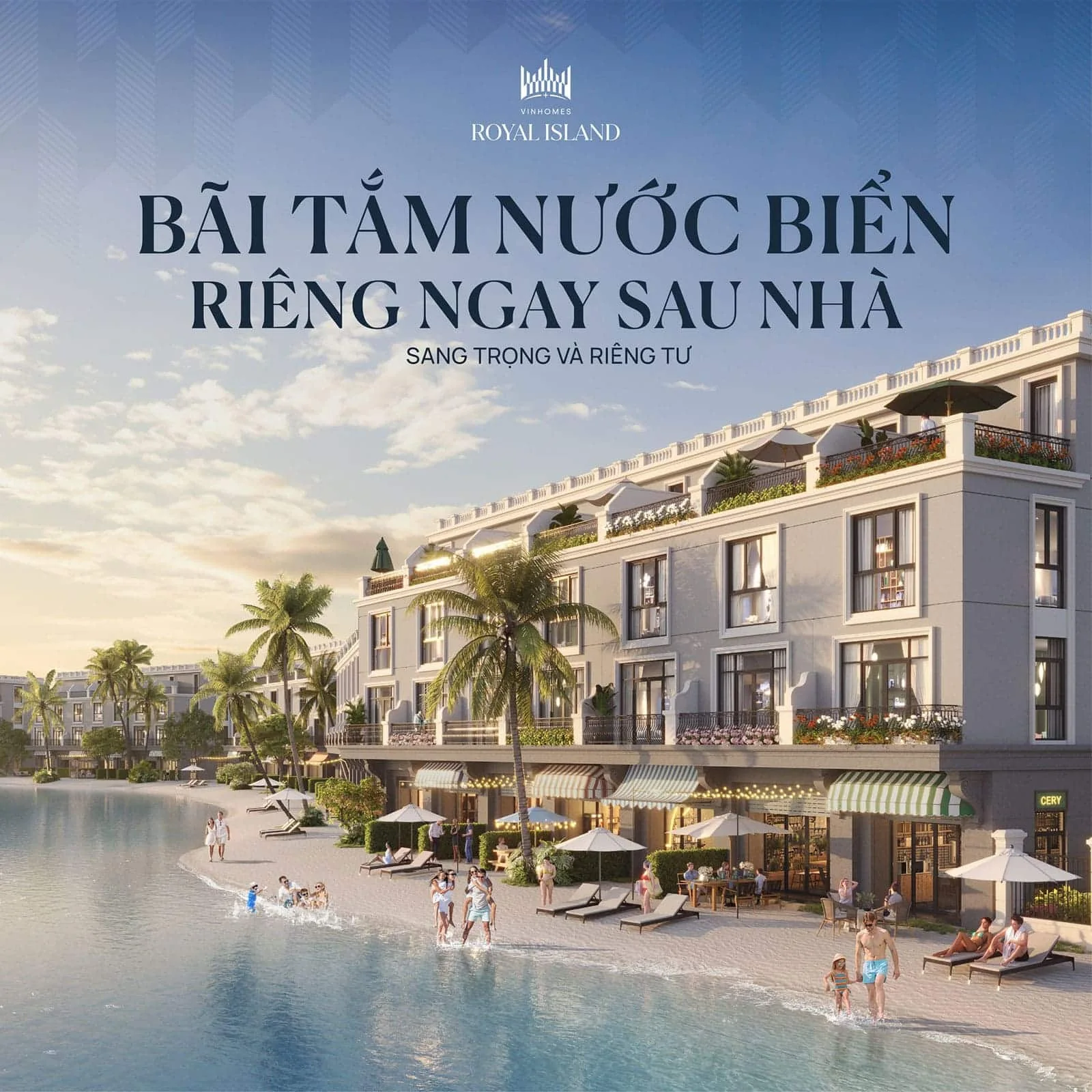 Hệ thống tiện ích nội khu Vinhomes Royal Island