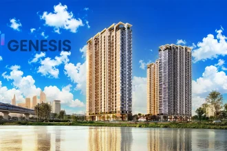 Toàn cảnh dự án TT Genesis với 4 mặt hướng sông
