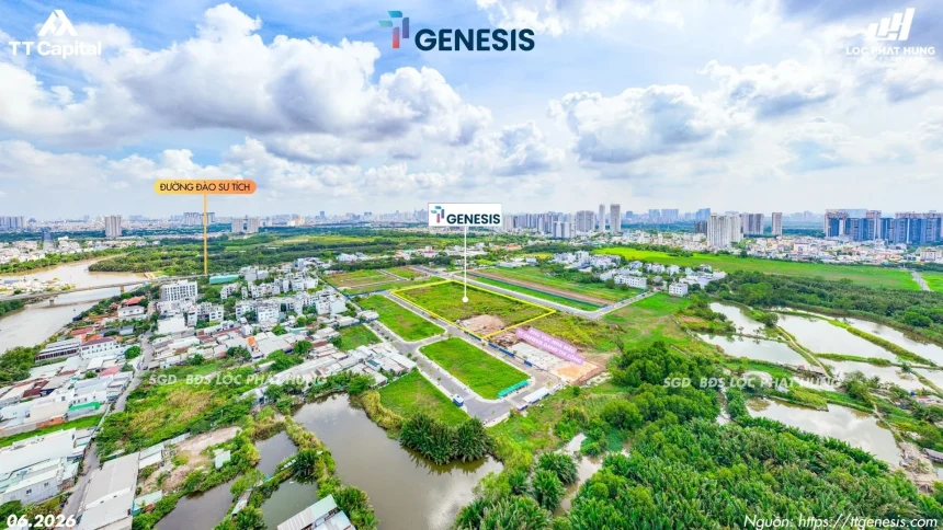 Hình ảnh teaser dự án TT Genesis với biểu tượng sự sống