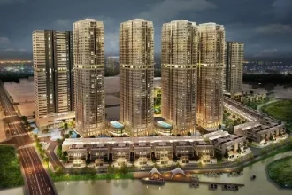 Phối cảnh căn hộ cao cấp Quận 7 view sông dành cho chuyên gia nước ngoài