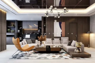Căn hộ mẫu được hoàn thiện nội thất cao cấp trong chương trình Tuần Lễ Vàng Giao Dịch