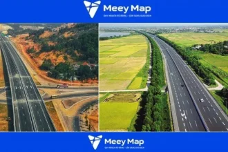 Cao tốc Bắc Nam đoạn qua khu vực đồng bằng, minh họa hạ tầng giao thông mở đường cho bất động sản