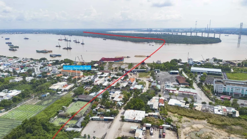 Phối cảnh cầu Cần Giờ vượt sông Soài Rạp kết nối Cần Giờ với TP.HCM