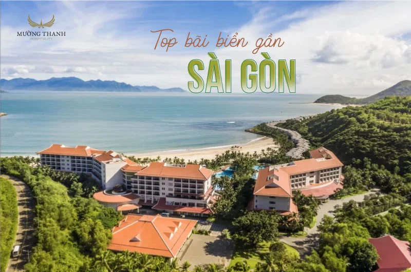 Gia đình nghỉ dưỡng tại vùng biển gần Sài Gòn vào cuối tuần