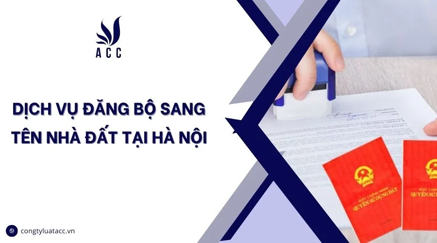 Hồ sơ đăng bộ sang tên nhà đất được chuẩn bị trên bàn
