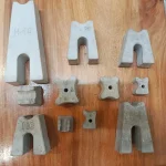 Tường kè bê tông khối lớn dọc bờ biển Cần Giờ hấp thu lực sóng