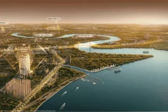 Khối đế thương mại dịch vụ Vlasta Premier dọc trục đường Đào Trí