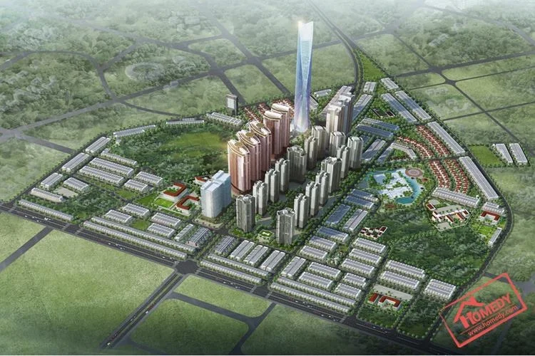 Không gian xanh tại khu đô thị do Văn Phú Invest phát triển