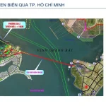 Mặt cắt thiết kế tuyến đê biển kết hợp đường giao thông vành đai ven biển