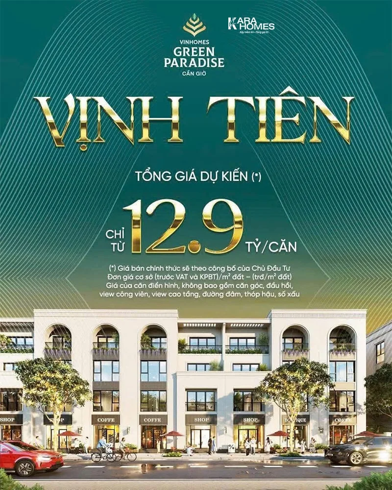 Căn nhà phố liền kề ven biển tại Vịnh Tiên