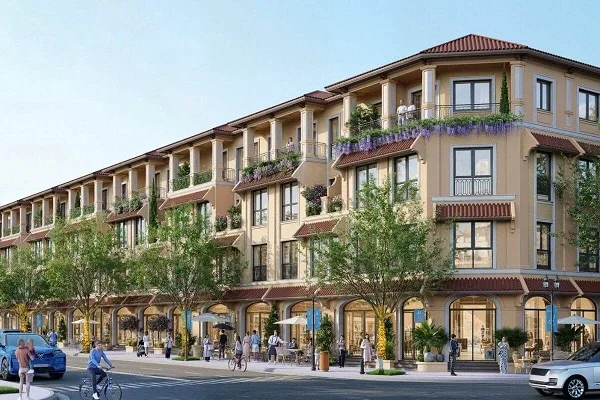 Nhà phố Vinhomes Cần Giờ ở trạng thái bàn giao thô chưa hoàn thiện nội thất
