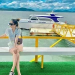 Phối cảnh bến du thuyền quốc tế Marina Cần Giờ nhìn từ trên cao