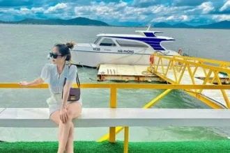 Phối cảnh bến du thuyền quốc tế Marina Cần Giờ nhìn từ trên cao