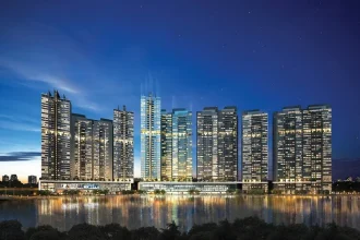 Phối cảnh khu căn hộ cao cấp tại Quận 7, TP.HCM