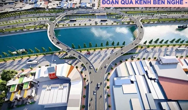 Phối cảnh cầu Cần Giờ kết nối trung tâm TP.HCM với huyện Cần Giờ