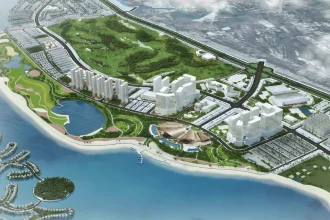 Phối cảnh đô thị biển Cần Giờ do Vingroup phát triển