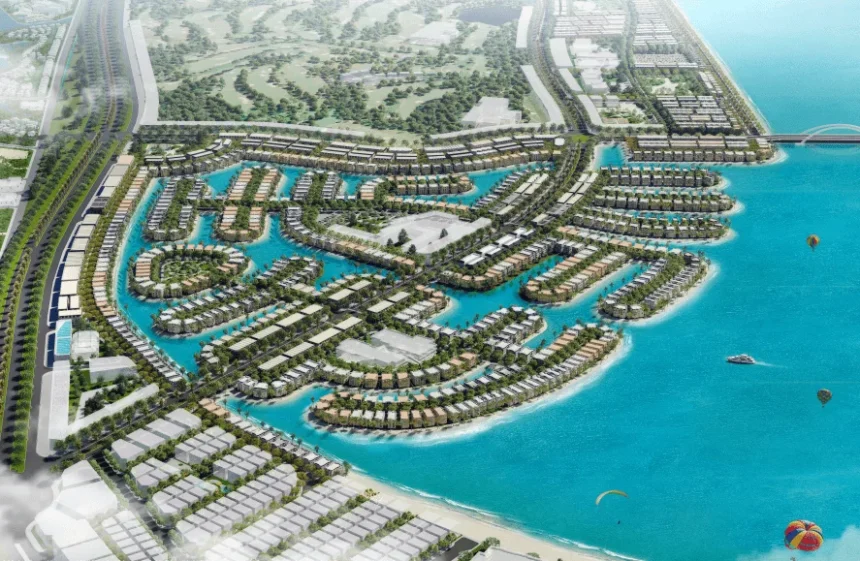 Phối cảnh tổng thể dự án Vịnh Tiên ven biển