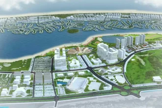 Phối cảnh dự án Vinhomes Cần Giờ nhìn từ trên cao