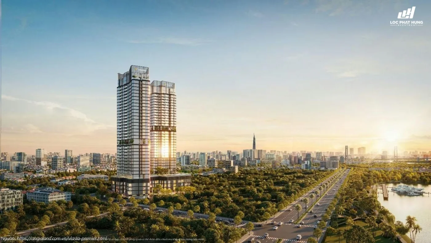 Phối cảnh dự án Vlasta Premier tại Đào Trí, Quận 7, TP.HCM