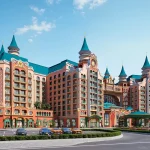 Phối cảnh cụm khách sạn 5 sao Grand Hyatt tại Vinhomes Cần Giờ ven Vịnh Tiên