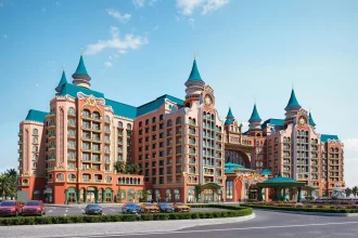 Phối cảnh cụm khách sạn 5 sao Grand Hyatt tại Vinhomes Cần Giờ ven Vịnh Tiên
