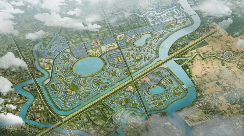 Phối cảnh khu đô thị biển thuộc hệ sinh thái Vinhomes