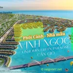 Phối cảnh tổng thể phân khu Vịnh Ngọc trong Vinhomes Cần Giờ