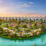 Phối cảnh phân khu Vịnh Tiên trong đại đô thị Vinhomes