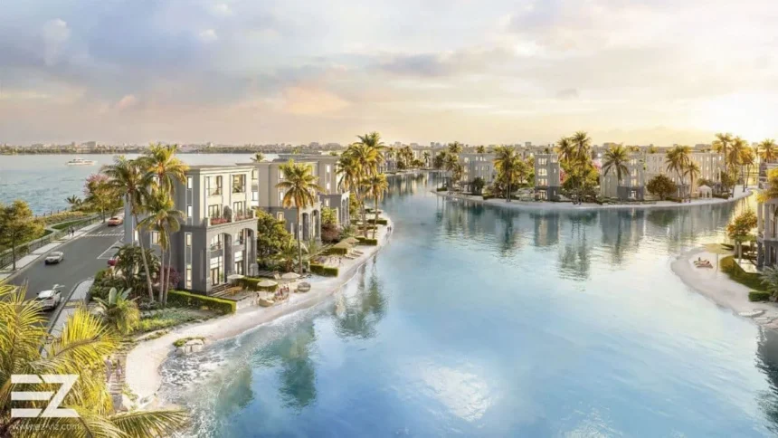 Phối cảnh siêu đô thị biển Vinhomes Cần Giờ nhìn từ trên cao