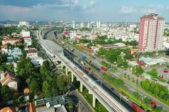 Phối cảnh tuyến đường sắt đô thị Metro số 4 kết nối khu Nam với toàn thành phố