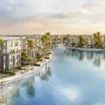 Phối cảnh tổng thể đô thị biển Vinhomes Cần Giờ nhìn từ vịnh