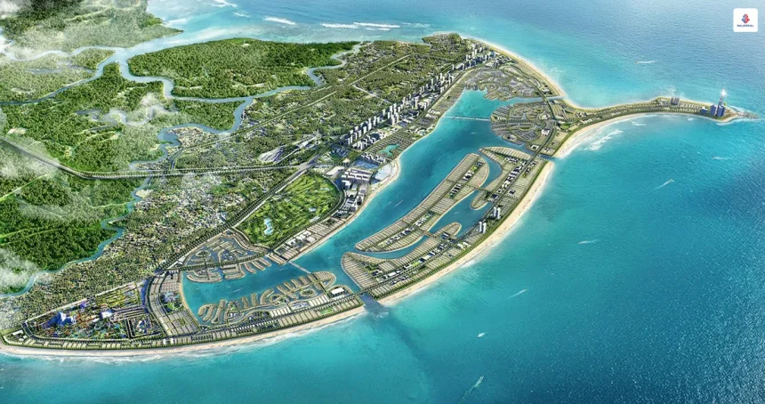 Phối cảnh tổng thể Vinhomes Green Paradise tại Cần Giờ