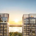 Phối cảnh tổng thể dự án Vlasta Premier nhìn từ trục Nguyễn Hữu Thọ, Quận 7