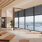Phòng trải nghiệm golf 3D mô phỏng trong không gian Vlasta Premier